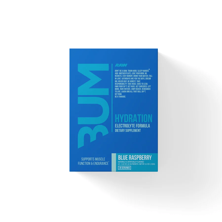 Raw - Hydration Packet - Blue Raspberry Single - Hydration - Animal Supps | Sports Nutrition & Supplement Store | Vineland, NJ