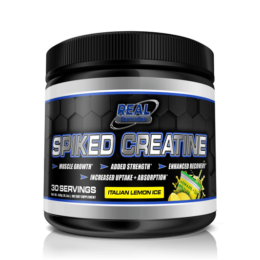 Real Formulas - Spiked Creatine - Italian Lemon Ice - Creatine - Animal Supps | Sports Nutrition & Supplement Store | Vineland, NJ