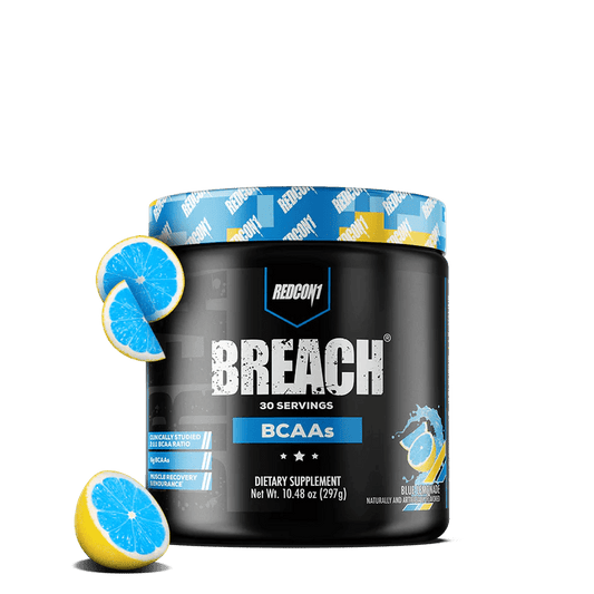 Redcon1 - Breach - Blue Lemonade 30serv - Amino Acids - Animal Supps | Sports Nutrition & Supplement Store | Vineland, NJ