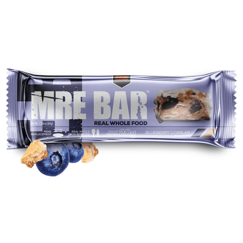 Redcon1 - MRE Bar - Blueberry Cobler - Protein Bar - Animal Supps | Sports Nutrition & Supplement Store | Vineland, NJ