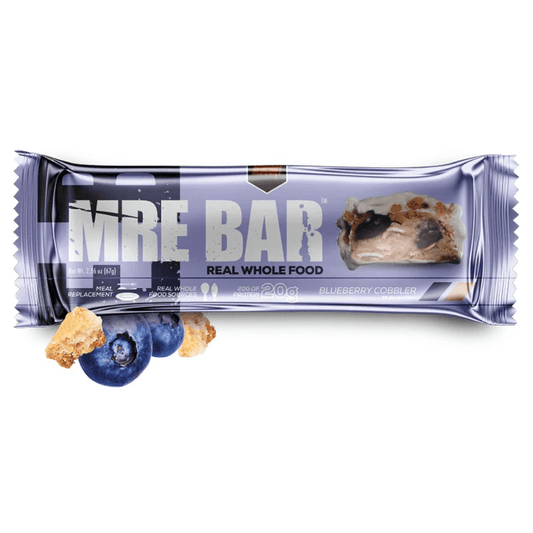 Redcon1 - MRE Bar - Blueberry Cobler - Protein Bar - Animal Supps | Sports Nutrition & Supplement Store | Vineland, NJ