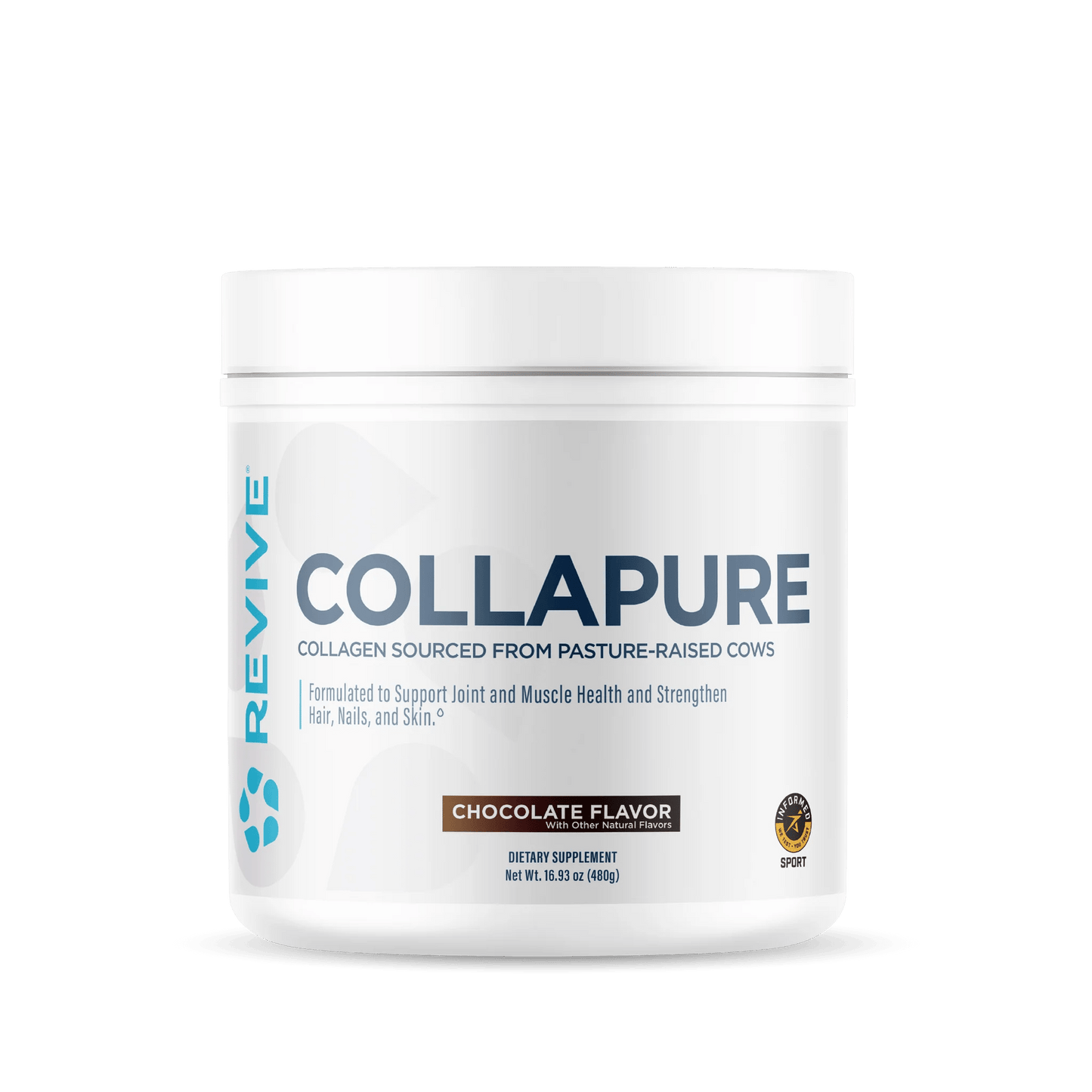 Revive - CollaPURE - Chocolate - Collagen - Animal Supps | Sports Nutrition & Supplement Store | Vineland, NJ