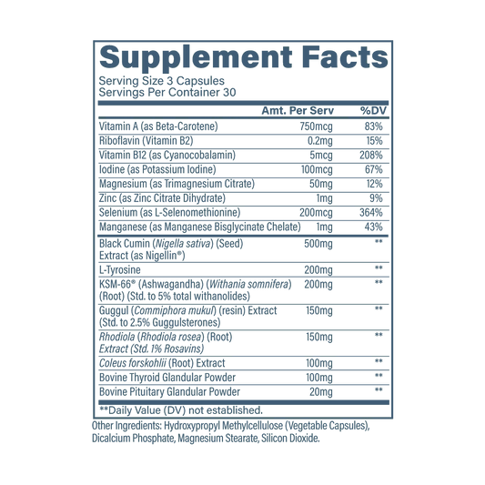 Revive - Thyroid Support - Vitamin & Mineral - Animal Supps | Sports Nutrition & Supplement Store | Vineland, NJ