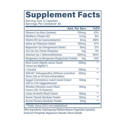 Revive - Thyroid Support - Vitamin & Mineral - Animal Supps | Sports Nutrition & Supplement Store | Vineland, NJ