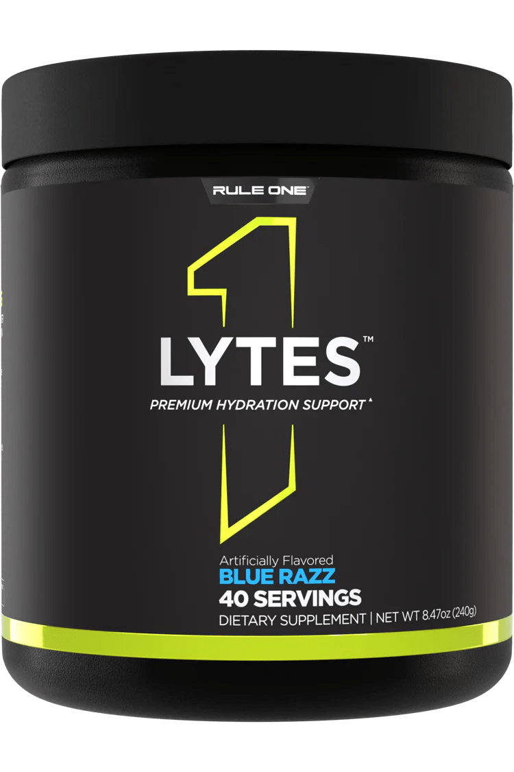 Rule 1 - Lytes - Blue Razz 40serv - Electrolytes - Animal Supps | Sports Nutrition & Supplement Store | Vineland, NJ