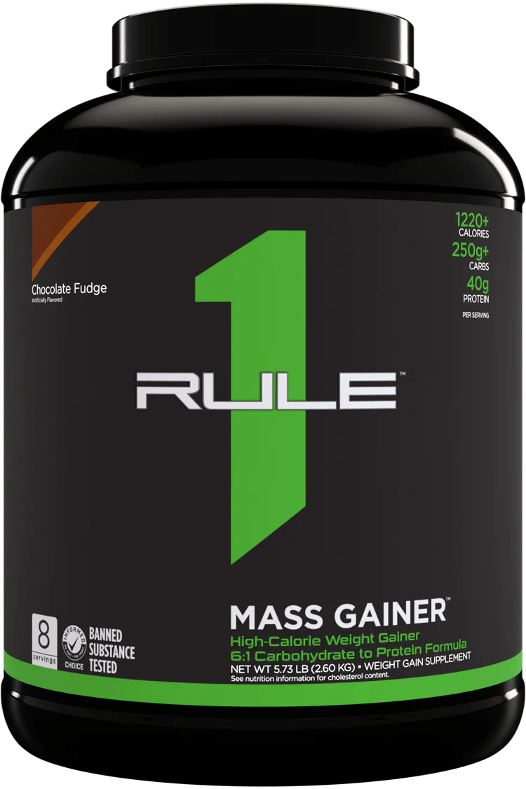 Rule 1 - Mass Gainer - Chocolate Fudge 8serv - Mass Gainer - Animal Supps | Sports Nutrition & Supplement Store | Vineland, NJ