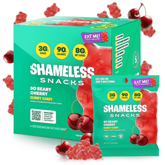 Shameless Snacks - So Beary Cherry Single - Food/Snacks - Animal Supps | Sports Nutrition & Supplement Store | Vineland, NJ