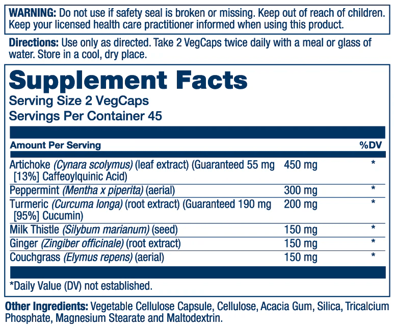 Solaray - Gallbladder Support Formula - 90ct - Herbal Supplement - Animal Supps | Sports Nutrition & Supplement Store | Vineland, NJ