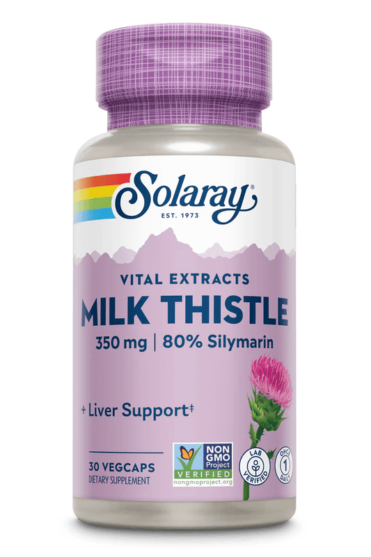 Solaray - Milk Thistle Seed Extract 350mg - Organ Support - Animal Supps | Sports Nutrition & Supplement Store | Vineland, NJ