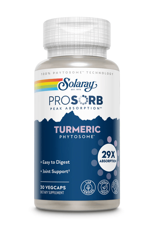 Solaray - ProSorb Turmeric 29x 500mg - Turmeric - Animal Supps | Sports Nutrition & Supplement Store | Vineland, NJ