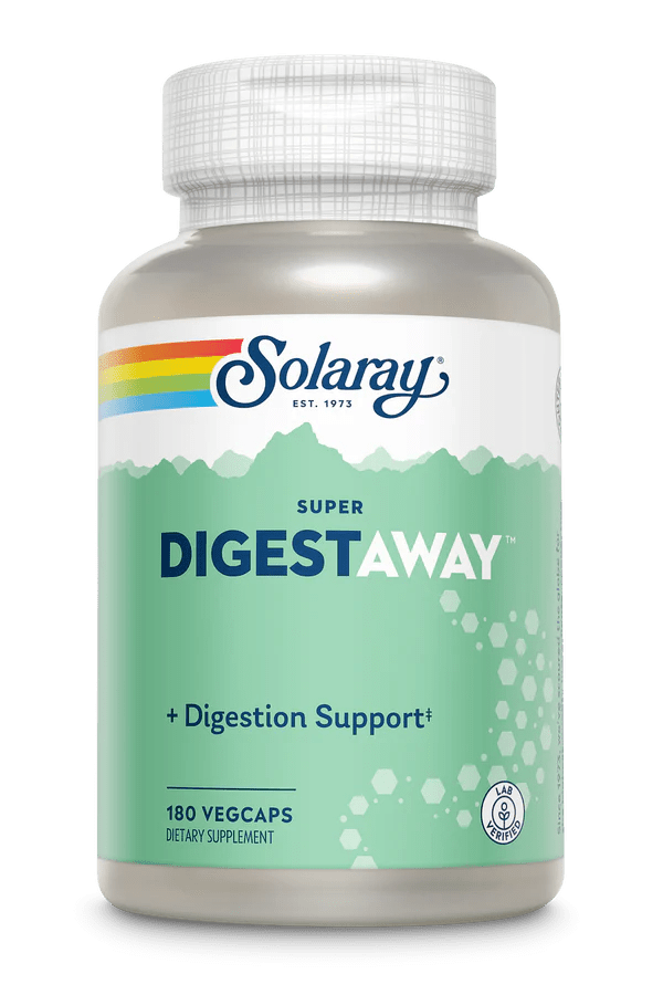 Solaray - Super Digestaway - 180ct - Digestion Support - Animal Supps | Sports Nutrition & Supplement Store | Vineland, NJ