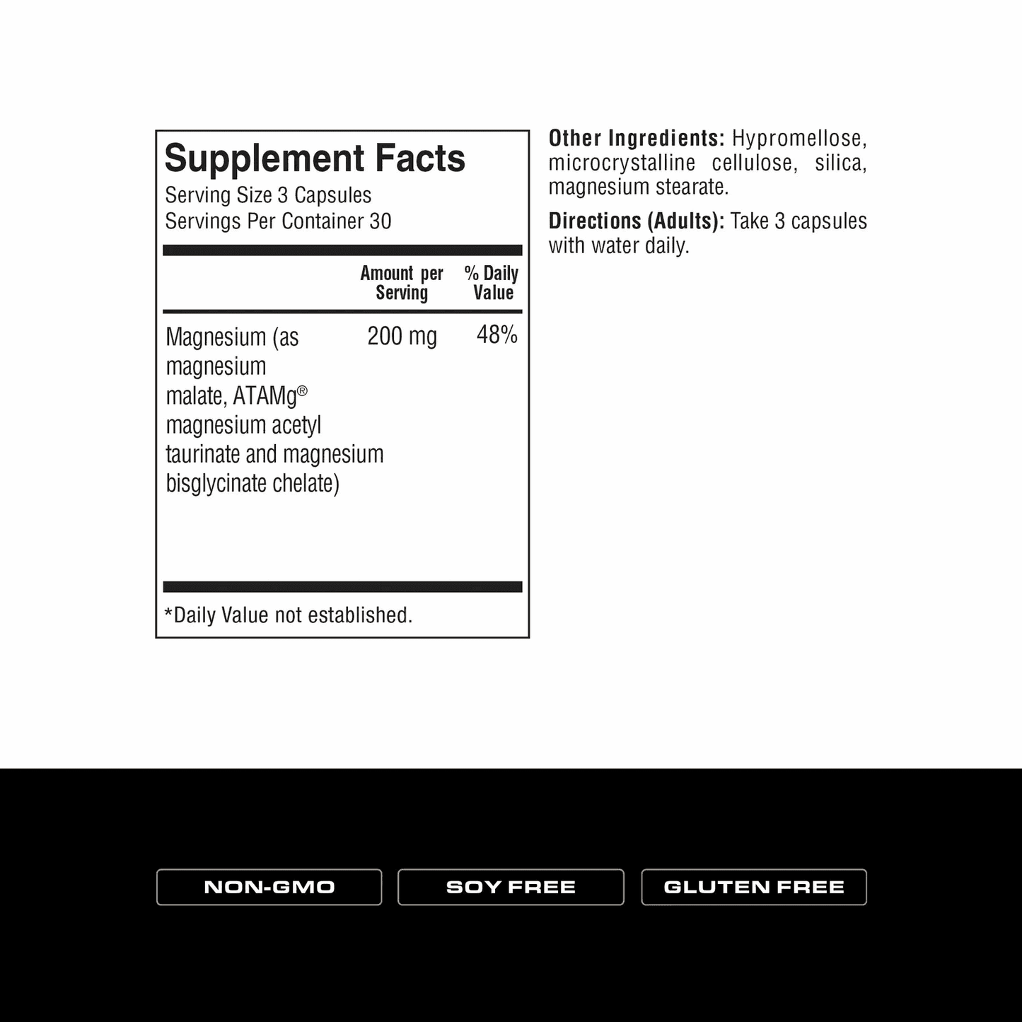 Spoken Nutrition - Mag 3 - 90ct - Magnesium - Animal Supps | Sports Nutrition & Supplement Store | Vineland, NJ