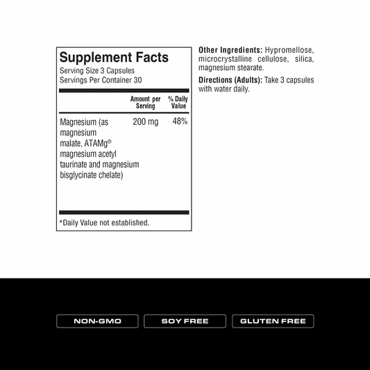Spoken Nutrition - Mag 3 - 90ct - Magnesium - Animal Supps | Sports Nutrition & Supplement Store | Vineland, NJ