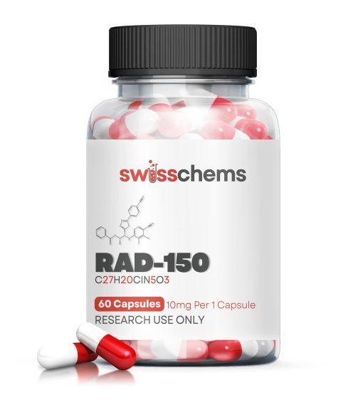 SwissChems - Rad 150 - 10mg 60ct - SARM - Animal Supps | Supplement, Sports Nutrition, and Vitamin Shop | Vineland NJ