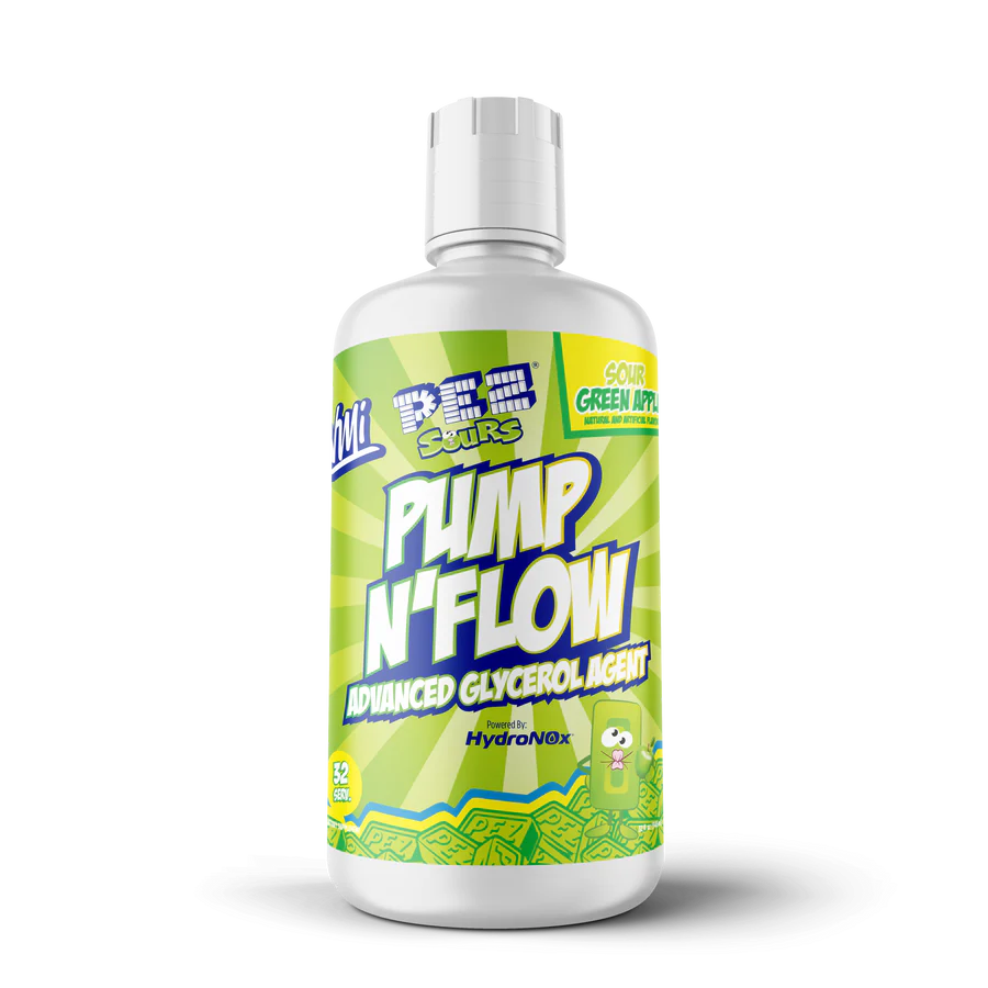 VMI - Pump N’ Flow - PEZ Sour Apple 32serv - Non - Stim Pre Workout - Animal Supps | Sports Nutrition & Supplement Store | Vineland, NJ