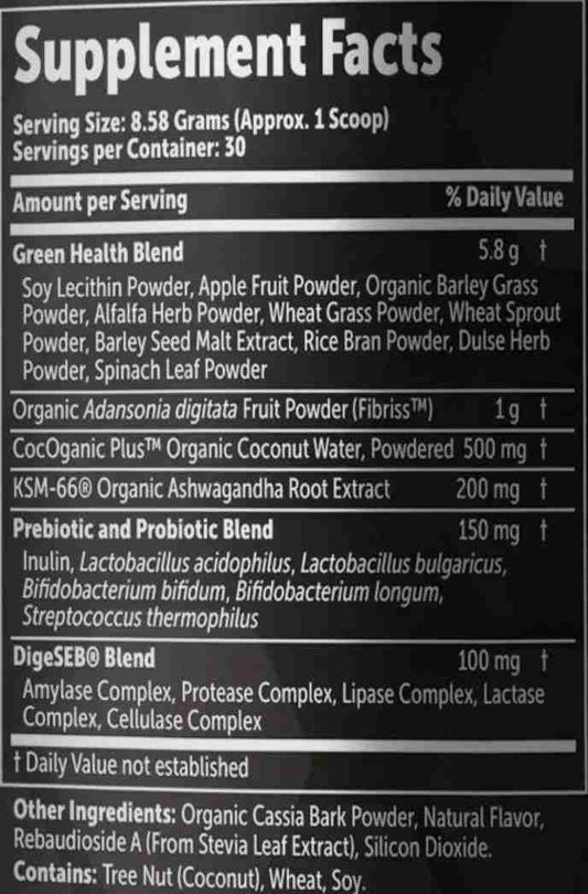 White Lion Labs - Greens+Fiber - Superfoods - Animal Supps | Sports Nutrition & Supplement Store | Vineland, NJ