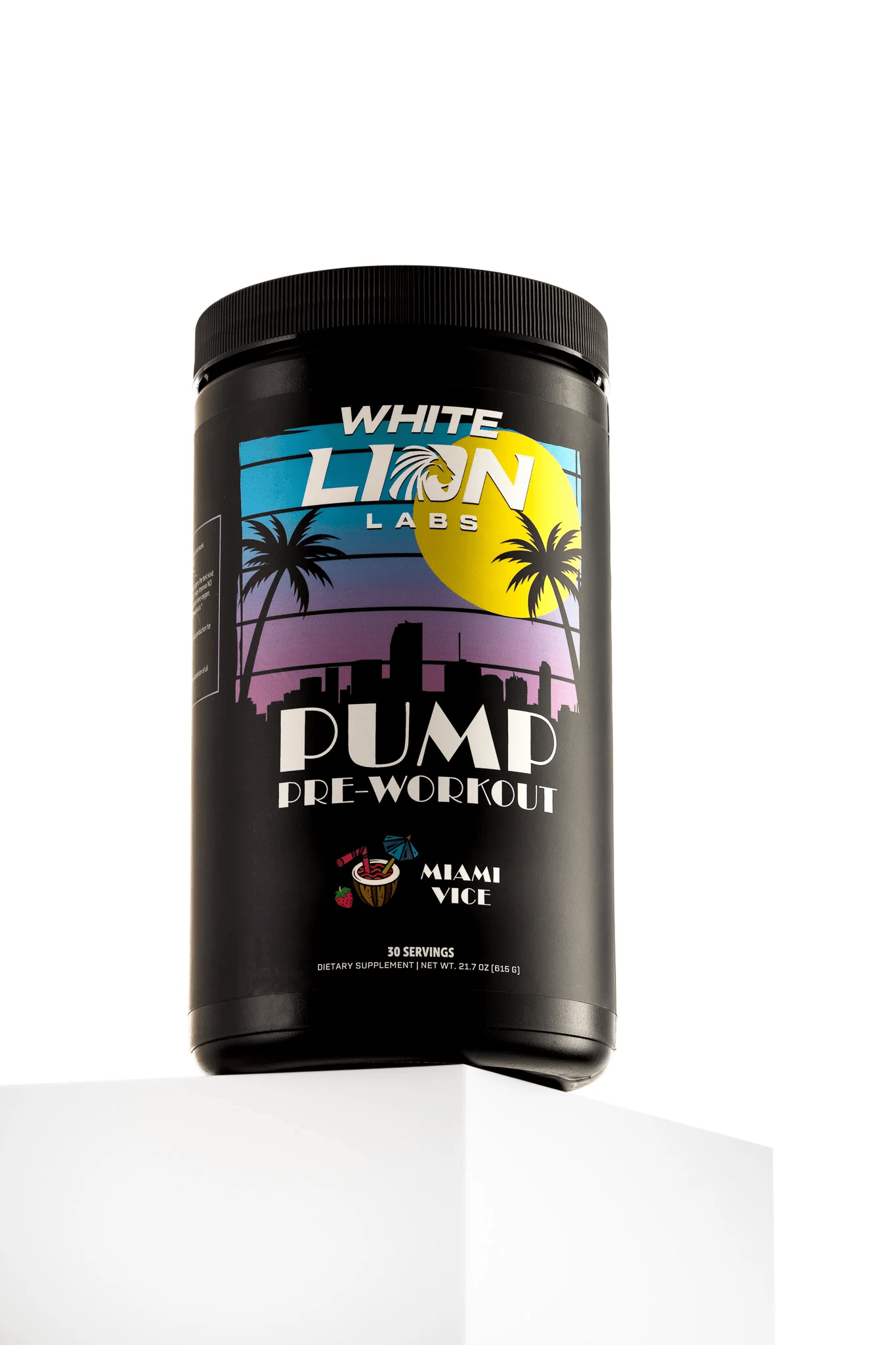White Lion Labs - Non - Stim Pump Pre - Workout - Miami Vice 30serv - Pre - Workout - Animal Supps | Sports Nutrition & Supplement Store | Vineland, NJ