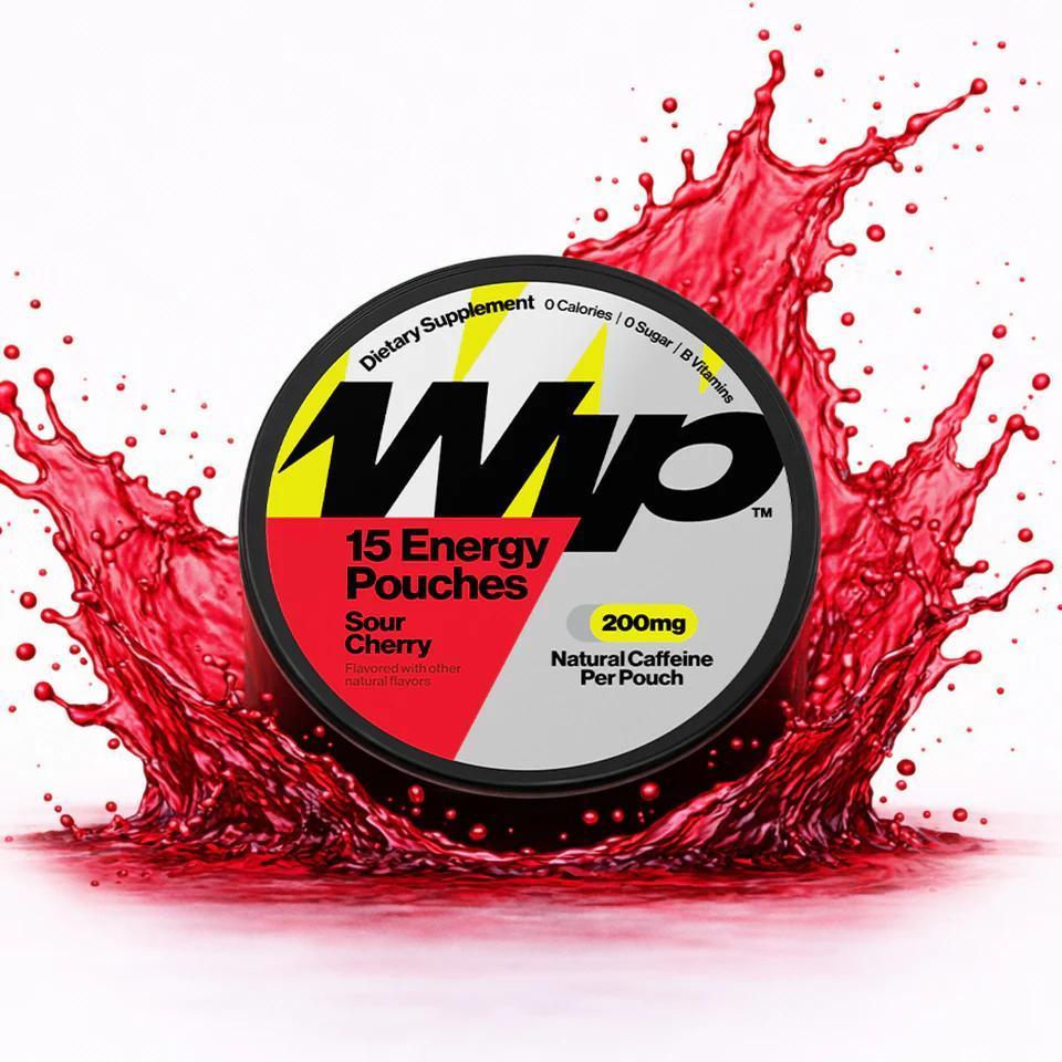 WIP - Energy Pouches - 10 pouches - sour cherry 100mg - Pre-Workout -Animal Supps | Supplement, Sports Nutrition, and Vitamin Shop | Vineland NJ