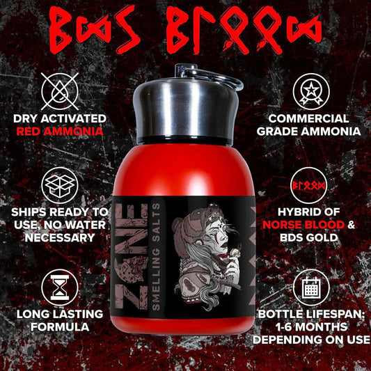 Zone – Bear Down Steel Smelling Salts: Blood - Smelling Salts - Animal Supps | Sports Nutrition & Supplement Store | Vineland, NJ