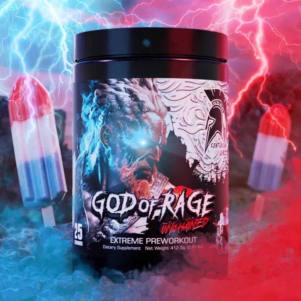 Centurion Labz God of Rage Unchained Rocket Pop – New Flavor Launch & First Look - Animal Supps | Sports Nutrition & Supplement Store | Vineland, NJ