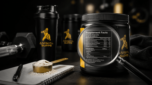 How to Read a Supplement Label Like a Pro: 9 Things Most People Miss - Animal Supps | Supplement, Sports Nutrition, and Vitamin Shop | Vineland NJ