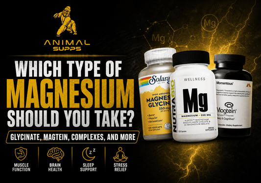 Which Type of Magnesium Should You Take? Glycinate, Magtein, Complexes, and More - Animal Supps | Supplement, Sports Nutrition, and Vitamin Shop | Vineland NJ