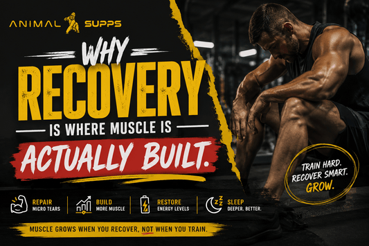 Why in Recovery Is Where Muscle Is Actually Built - Animal Supps | Supplement, Sports Nutrition, and Vitamin Shop | Vineland NJ