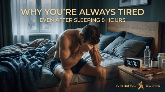 Why You’re Always Tired Even After Sleeping 8 Hours - Animal Supps | Supplement, Sports Nutrition, and Vitamin Shop | Vineland NJ