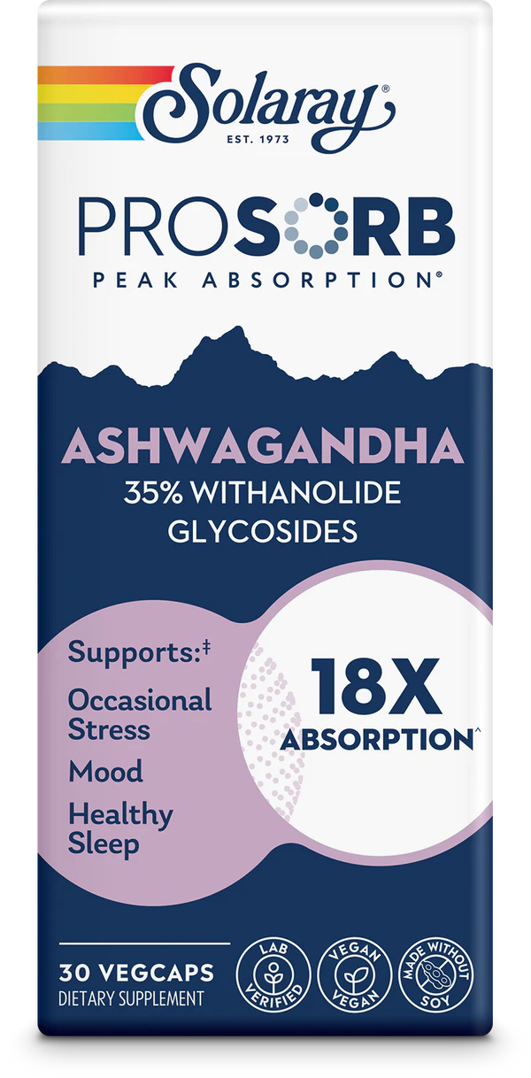 Solaray - ProSorb Ashwagandha 18x