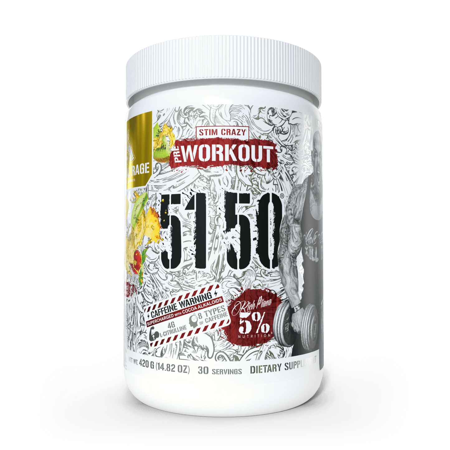 5% Nutrition - 51/50 - Pre - Workout - Animal Supps | Sports Nutrition & Supplement Store | Vineland, NJ