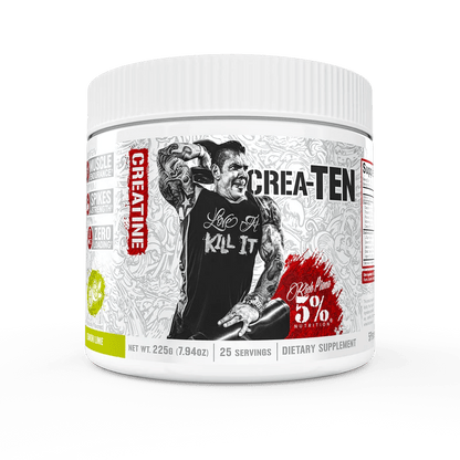5% Nutrition - Crea - Ten - Lemon Lime 25serv - Recovery - Animal Supps | Sports Nutrition & Supplement Store | Vineland, NJ