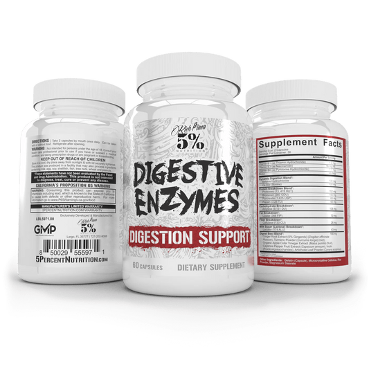 5% Nutrition - Digestive Enzymes - Digestive Enyzmes - Animal Supps | Sports Nutrition & Supplement Store | Vineland, NJ