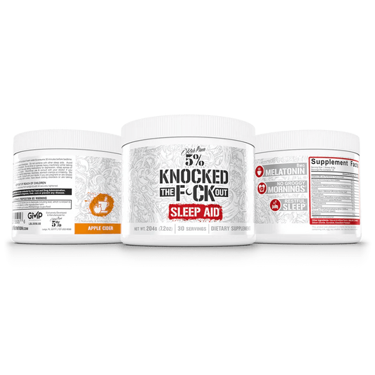 5% Nutrition - Knocked The F*ck Out - Apple Cider 30serv - Vitamin & Mineral - Animal Supps | Sports Nutrition & Supplement Store | Vineland, NJ