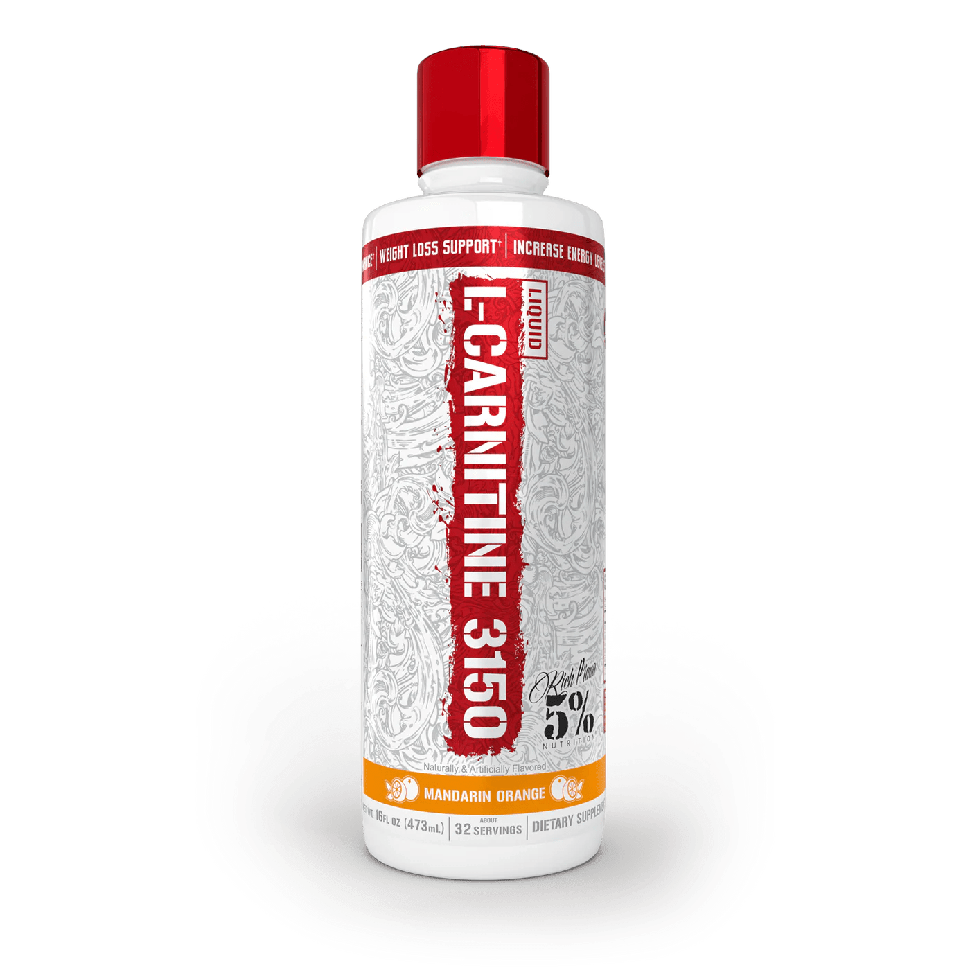 5% Nutrition - Liquid L - Carnitine 3150 - Mandarin Orange - Fat Burner - Animal Supps | Sports Nutrition & Supplement Store | Vineland, NJ