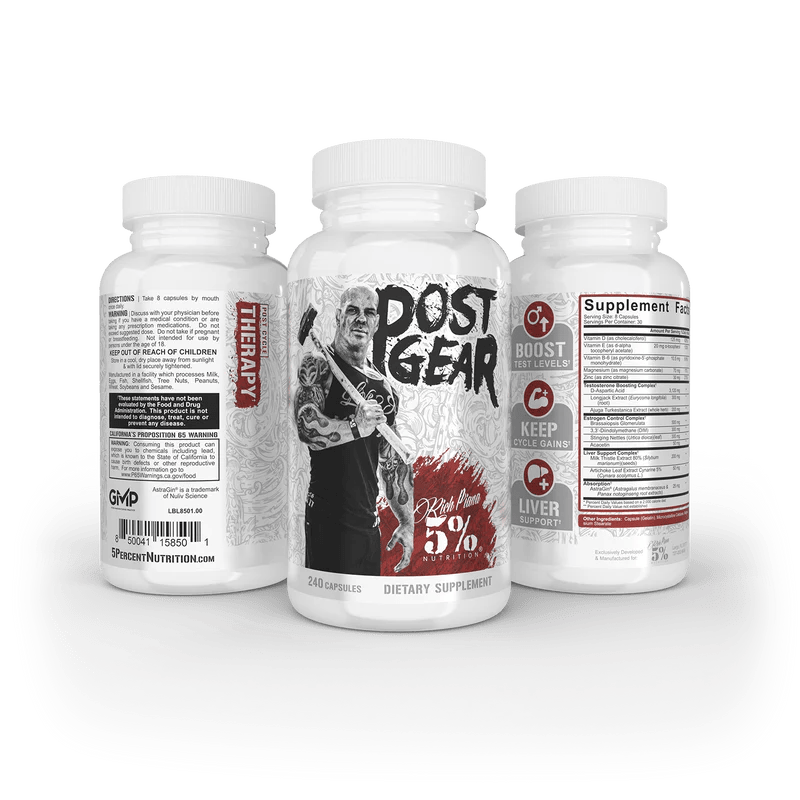 5% Nutrition - Post Gear - 30serv - Vitamin & Mineral - Animal Supps | Sports Nutrition & Supplement Store | Vineland, NJ