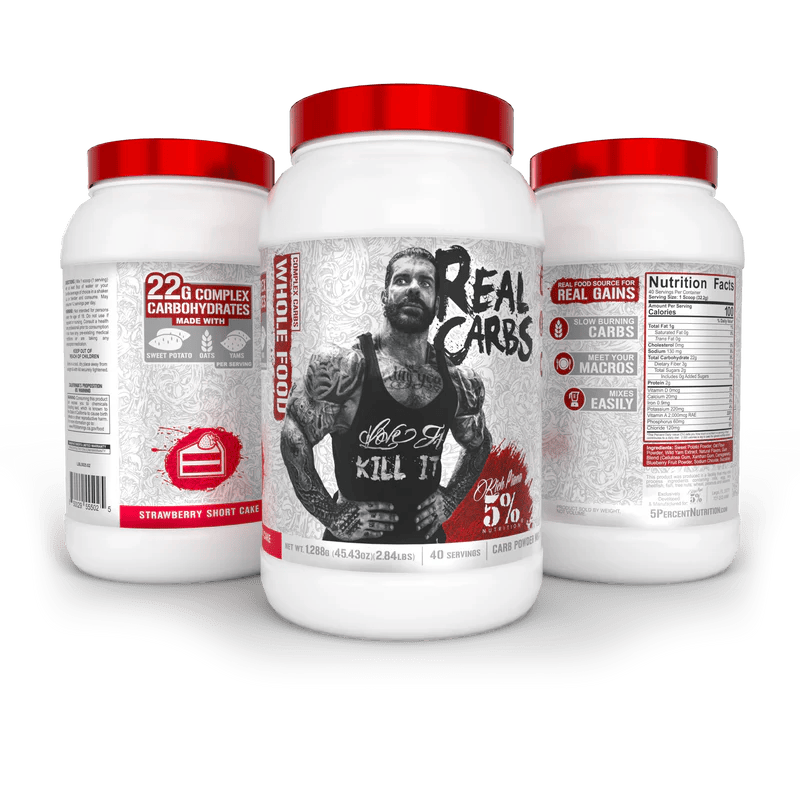 5% Nutrition - Real Carbs - Banana Nut Bread 40serv - Carbs - Animal Supps | Sports Nutrition & Supplement Store | Vineland, NJ