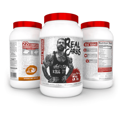 5% Nutrition - Real Carbs - Banana Nut Bread 40serv - Carbs - Animal Supps | Sports Nutrition & Supplement Store | Vineland, NJ