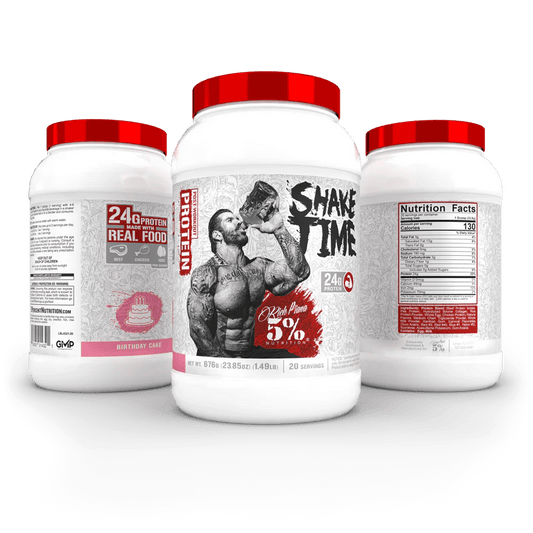 5% Nutrition - Shake Time - Birthday Cake 20serv - Protein - Animal Supps | Sports Nutrition & Supplement Store | Vineland, NJ