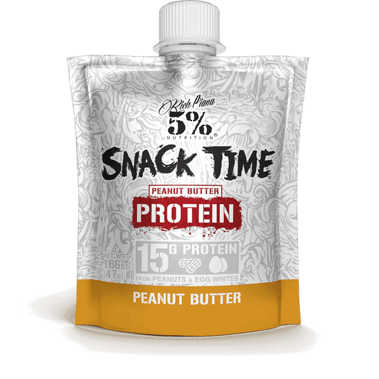 5% Nutrition - Snack Time Pouch - Peanut Butter Single - Food & Snacks - Animal Supps | Sports Nutrition & Supplement Store | Vineland, NJ