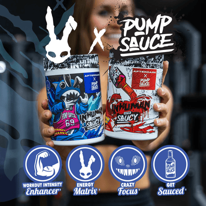 Afterdark x Pump Sauce - Inhuman Extra Saucy Pre - Workout - Gummy Sharks - Pre - Workout - Animal Supps | Sports Nutrition & Supplement Store | Vineland, NJ