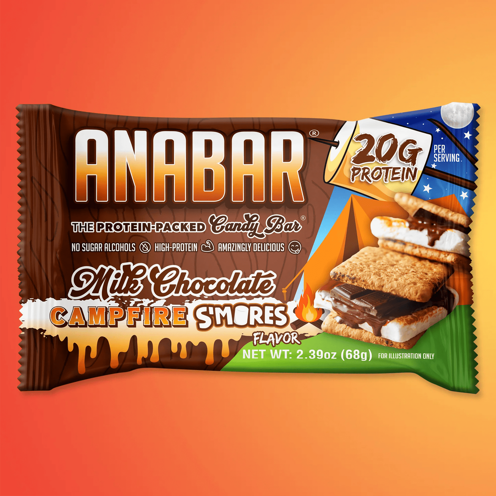Anabar - Campfire S'Mores Single - Food/Snacks - Animal Supps | Sports Nutrition & Supplement Store | Vineland, NJ