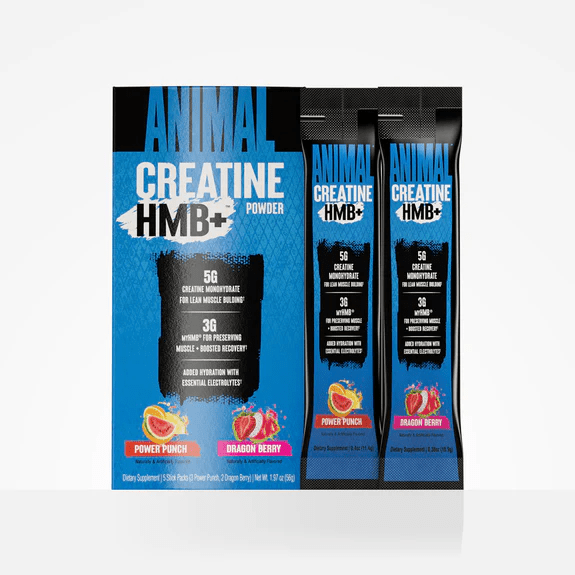 Animal Creatine HMB+ Single Powder Sticks - Dragon Berry Single - Food/Snacks - Animal Supps | Supplement, Sports Nutrition, and Vitamin Shop | Vineland NJ
