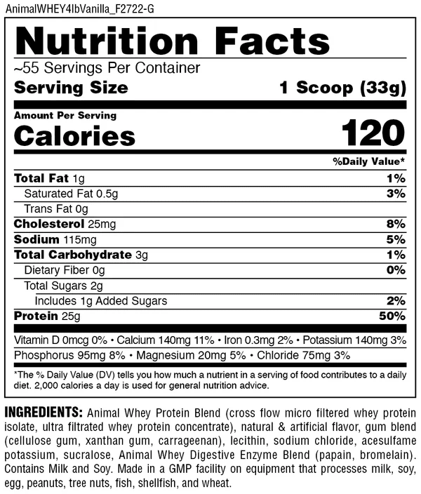 Animal - Isolate Loaded Whey Protein - Brownie Batter 2lb - Protein - Animal Supps | Supplement, Sports Nutrition, and Vitamin Shop | Vineland NJ