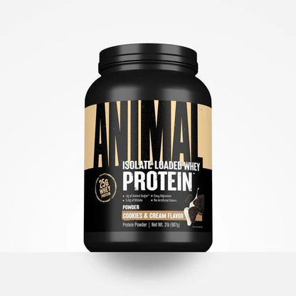Animal Isolate Loaded Whey Protein - Cookies & Cream 2lb 2lb - Protein - Animal Supps | Supplement, Sports Nutrition, and Vitamin Shop | Vineland NJ