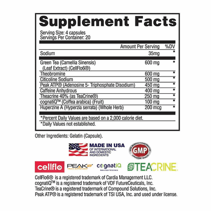 Apollon - Furiosa - Pre - Workout - Animal Supps | Sports Nutrition & Supplement Store | Vineland, NJ