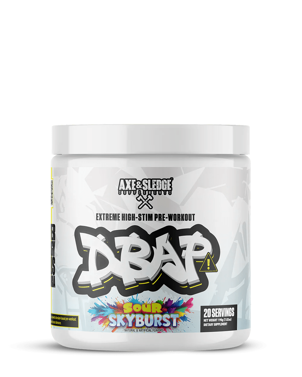 Axe & Sledge - DBAP Extreme Preworkout - Sour Skyburst 20serv - Pre - Workout - Animal Supps | Sports Nutrition & Supplement Store | Vineland, NJ