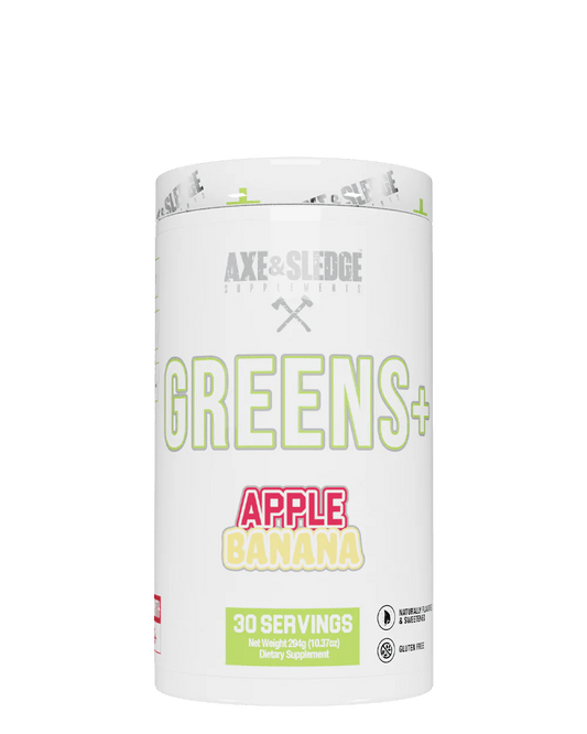 Axe & Sledge - Greens Plus V2 - Apple Banana 30serv - VALUE! - Animal Supps | Sports Nutrition & Supplement Store | Vineland, NJ