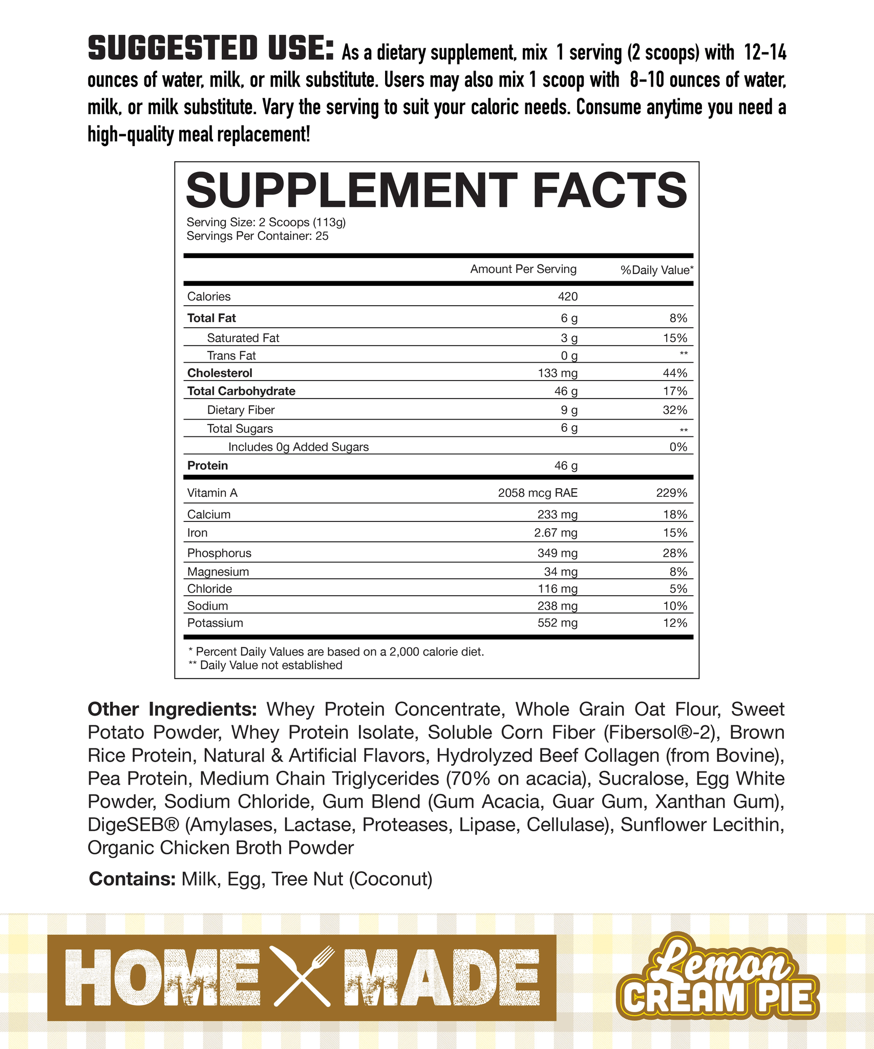 Axe & Sledge - Home Made - Blueberry Muffin 25serv - Protein - Animal Supps | Sports Nutrition & Supplement Store | Vineland, NJ