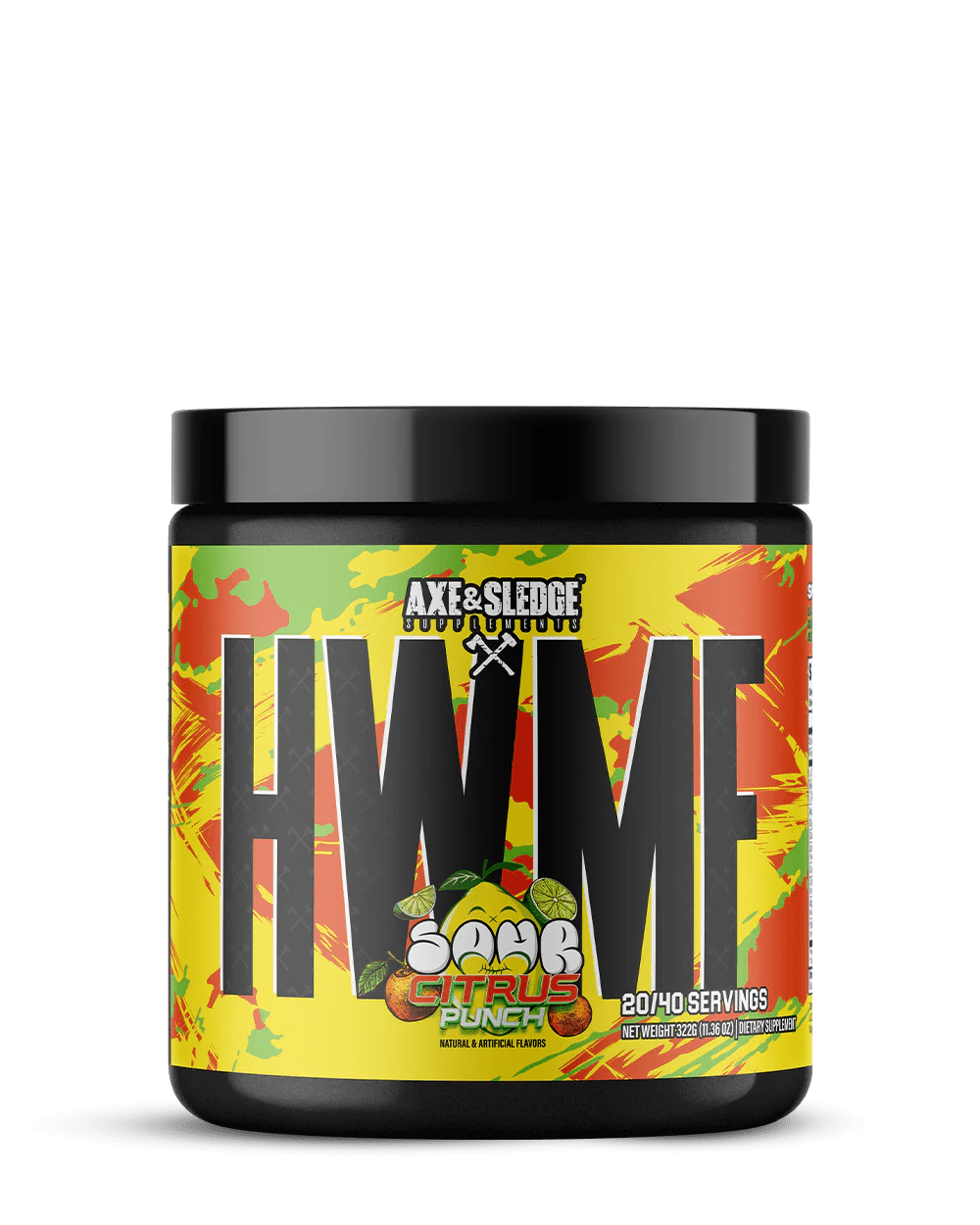 Axe & Sledge - HWMF Pre - Workout - Sour Citrus Punch - Pre - Workout - Animal Supps | Sports Nutrition & Supplement Store | Vineland, NJ