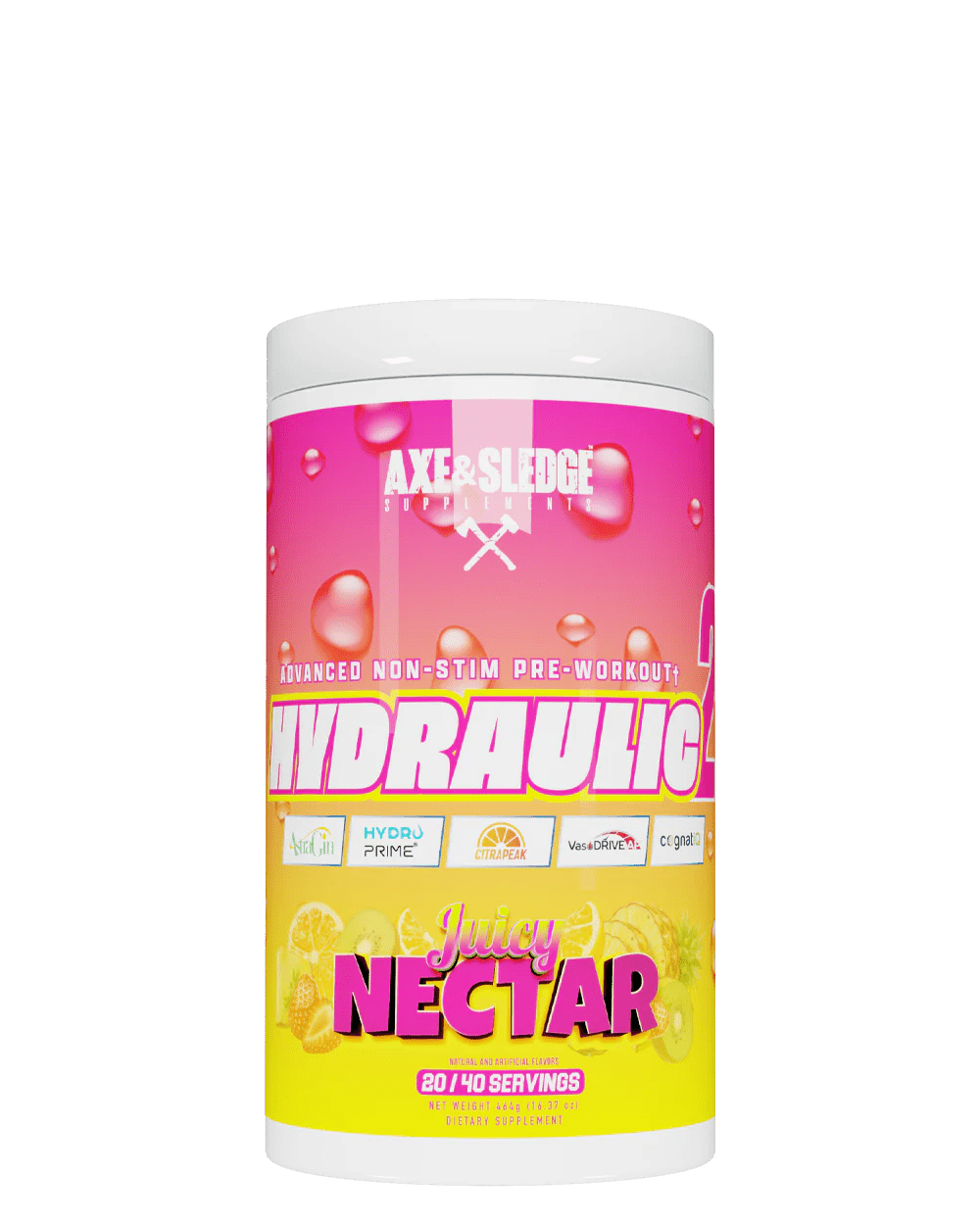 Axe & Sledge - Hydraulic V2 - Apple Pie Moonshine (LIMITED EDITION) 20/40serv - Pre - Workout - Animal Supps | Sports Nutrition & Supplement Store | Vineland, NJ
